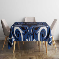 Aotearoa Ngati Tuwharetoa Tablecloth Maori Pattern New Zealand DT05 - Polynesian Pride