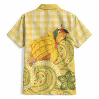 Hawaii Palaka Hawaiian Shirt Cute Ripe Mango Turtle On The Waves