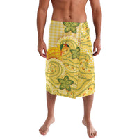 Hawaii Palaka Lavalava Cute Ripe Mango Turtle On The Waves