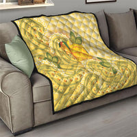Hawaii Palaka Quilt Cute Ripe Mango Turtle On The Waves DT05 - Polynesian Pride