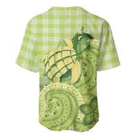 Hawaii Palaka Baseball Jersey Cute Green Mango Turtle On The Waves