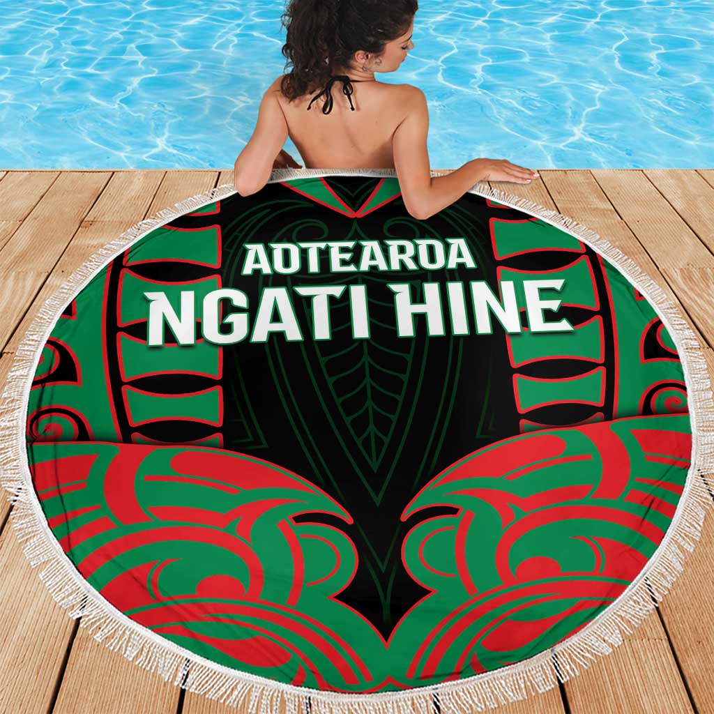 Aotearoa Ngati Hine Beach Blanket Maori Pattern New Zealand DT05 - Polynesian Pride