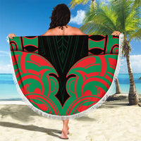 Aotearoa Ngati Hine Beach Blanket Maori Pattern New Zealand DT05 - Polynesian Pride