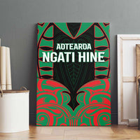 Aotearoa Ngati Hine Canvas Wall Art Maori Pattern New Zealand DT05 - Polynesian Pride