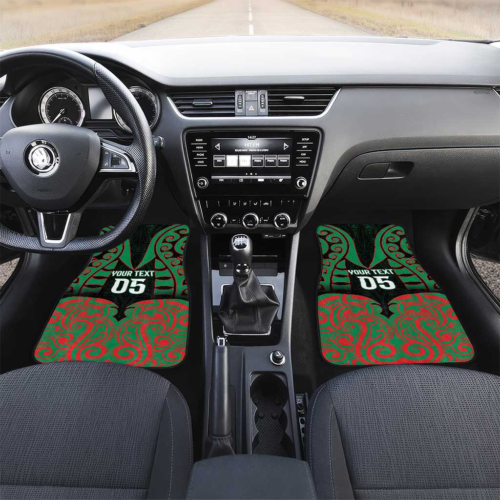 Aotearoa Ngati Hine Car Mats Maori Pattern New Zealand - Polynesian Pride