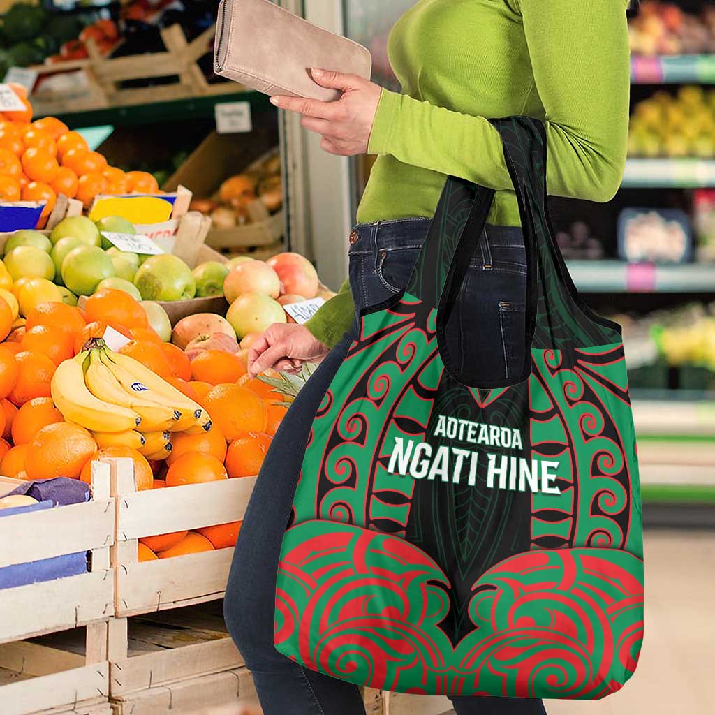 Aotearoa Ngati Hine Grocery Bag Maori Pattern New Zealand DT05 - Polynesian Pride