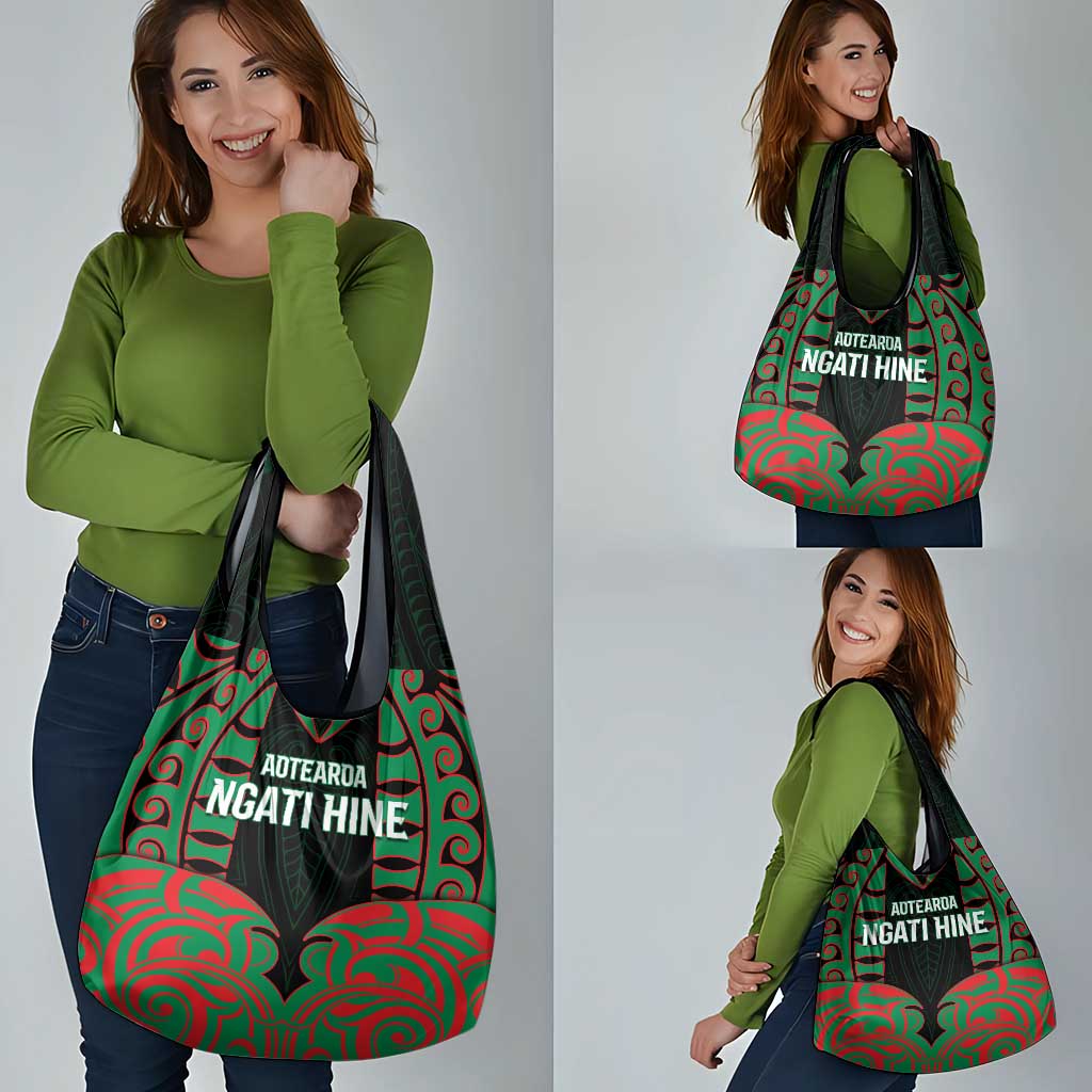 Aotearoa Ngati Hine Grocery Bag Maori Pattern New Zealand DT05 - Polynesian Pride