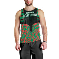Custom Aotearoa Ngati Hine Men Tank Top Maori Pattern New Zealand DT05 - Polynesian Pride