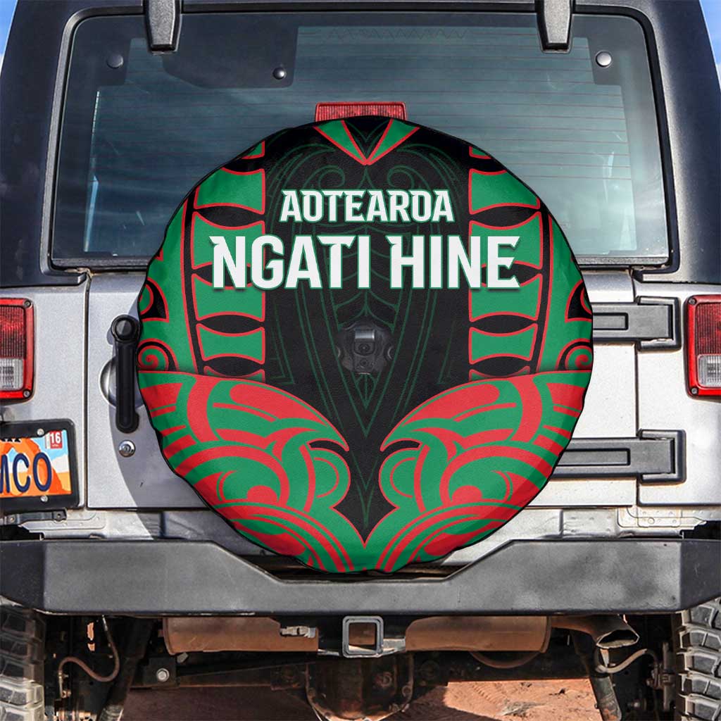Aotearoa Ngati Hine Spare Tire Cover Maori Pattern New Zealand - Polynesian Pride