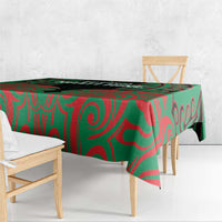 Aotearoa Ngati Hine Tablecloth Maori Pattern New Zealand DT05 - Polynesian Pride