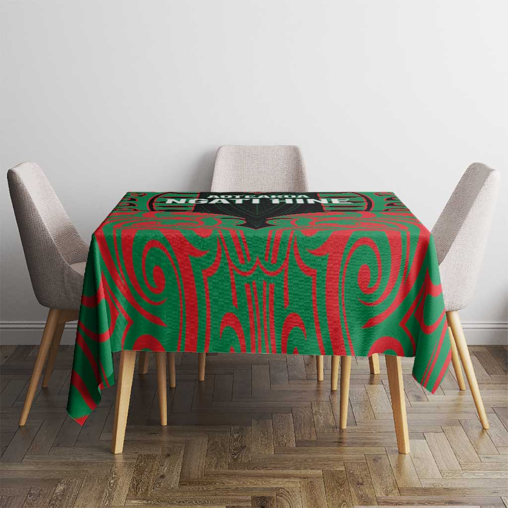 Aotearoa Ngati Hine Tablecloth Maori Pattern New Zealand DT05 - Polynesian Pride