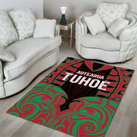 Aotearoa Tuhoe Area Rug Maori Pattern New Zealand - Polynesian Pride