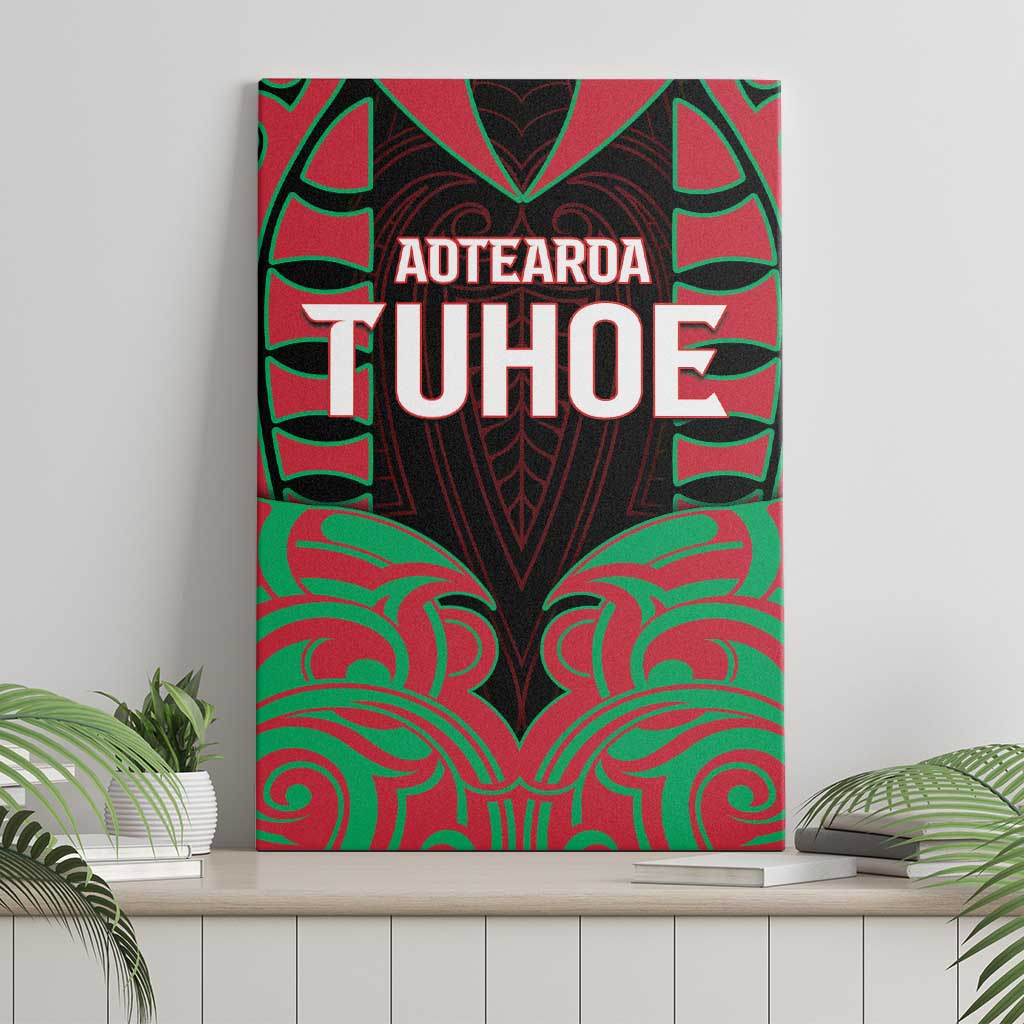 Aotearoa Tuhoe Canvas Wall Art Maori Pattern New Zealand DT05 - Polynesian Pride
