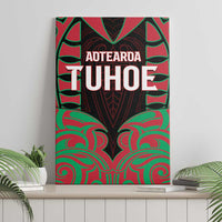 Aotearoa Tuhoe Canvas Wall Art Maori Pattern New Zealand DT05 - Polynesian Pride