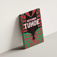 Aotearoa Tuhoe Canvas Wall Art Maori Pattern New Zealand DT05 - Polynesian Pride