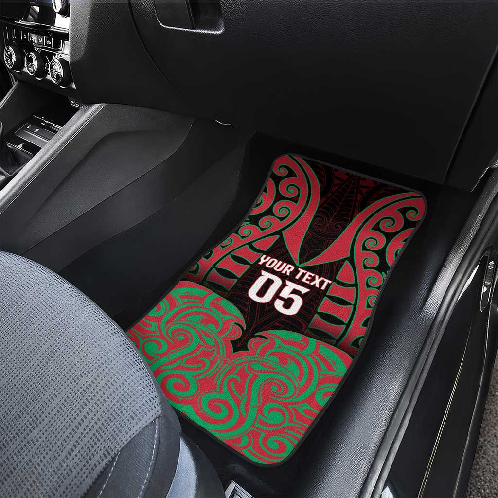 Aotearoa Tuhoe Car Mats Maori Pattern New Zealand DT05 - Polynesian Pride