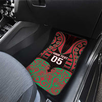 Aotearoa Tuhoe Car Mats Maori Pattern New Zealand DT05 - Polynesian Pride