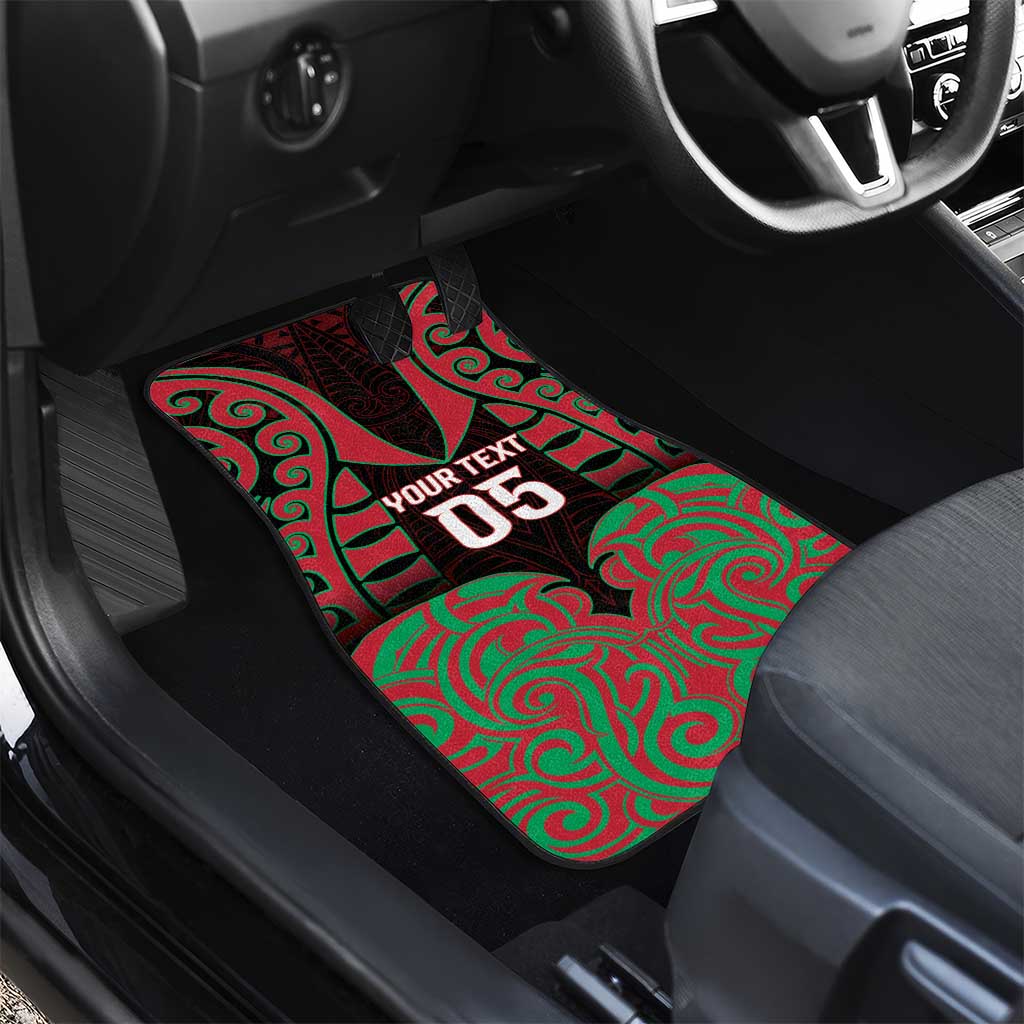 Aotearoa Tuhoe Car Mats Maori Pattern New Zealand DT05 - Polynesian Pride