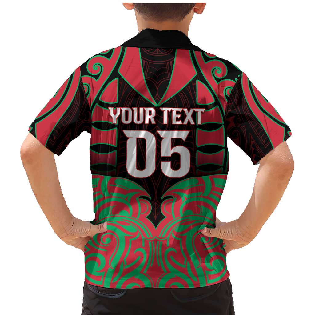 Custom Aotearoa Tuhoe Family Matching Mermaid Dress and Hawaiian Shirt Maori Pattern New Zealand - Polynesian Pride