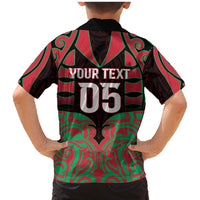 Custom Aotearoa Tuhoe Family Matching Mermaid Dress and Hawaiian Shirt Maori Pattern New Zealand - Polynesian Pride