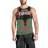 Custom Aotearoa Tuhoe Men Tank Top Maori Pattern New Zealand DT05 - Polynesian Pride