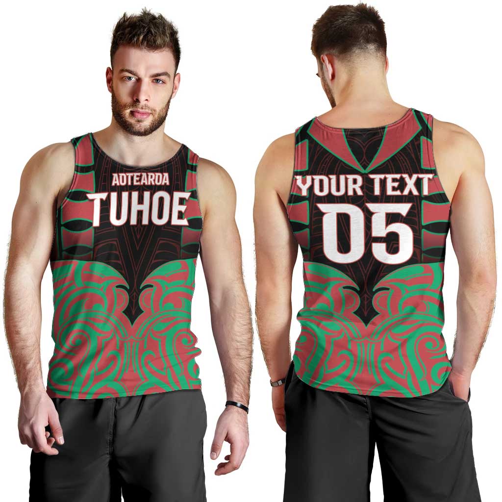 Custom Aotearoa Tuhoe Men Tank Top Maori Pattern New Zealand DT05 - Polynesian Pride