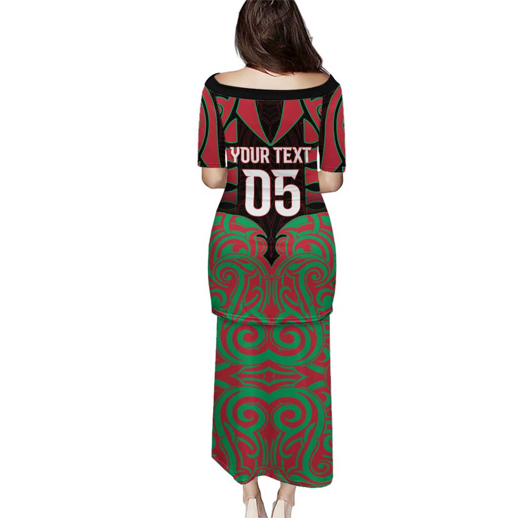 Custom Aotearoa Tuhoe Puletasi Maori Pattern New Zealand DT05 - Polynesian Pride