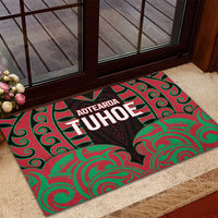 Aotearoa Tuhoe Rubber Doormat Maori Pattern New Zealand DT05 - Polynesian Pride