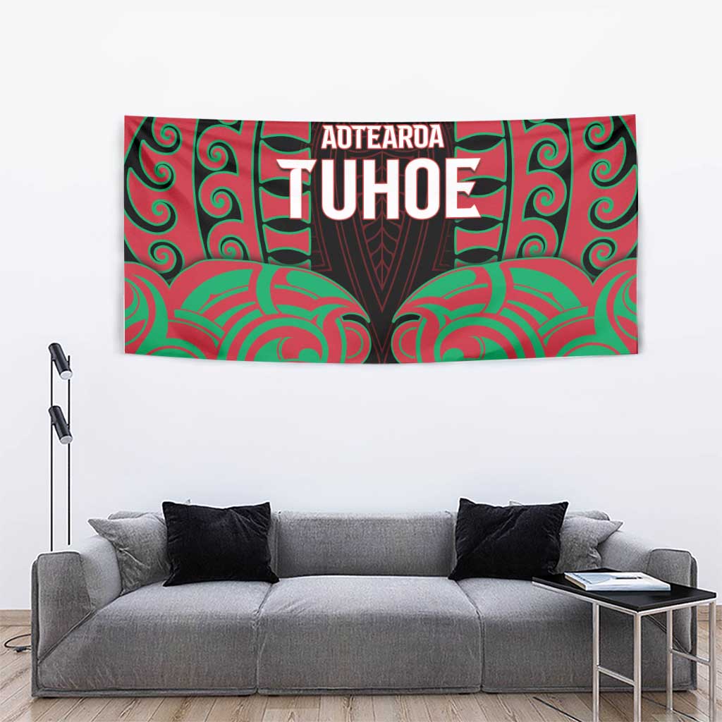 Aotearoa Tuhoe Tapestry Maori Pattern New Zealand - Polynesian Pride