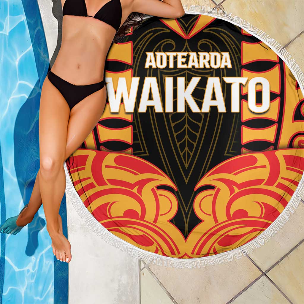 Aotearoa Waikato Beach Blanket Maori Pattern New Zealand DT05 - Polynesian Pride