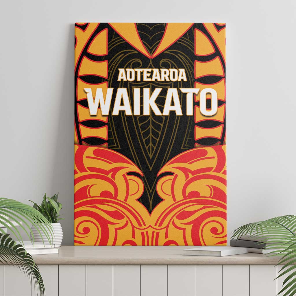 Aotearoa Waikato Canvas Wall Art Maori Pattern New Zealand DT05 - Polynesian Pride