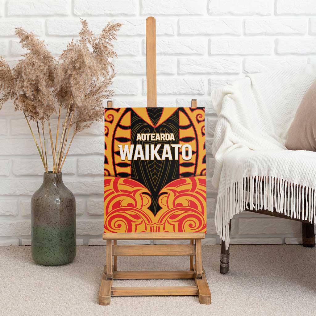 Aotearoa Waikato Canvas Wall Art Maori Pattern New Zealand DT05 - Polynesian Pride
