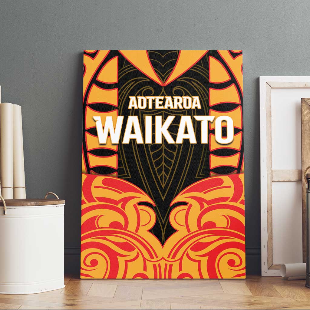 Aotearoa Waikato Canvas Wall Art Maori Pattern New Zealand DT05 - Polynesian Pride