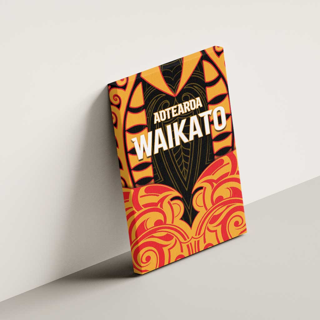 Aotearoa Waikato Canvas Wall Art Maori Pattern New Zealand DT05 - Polynesian Pride