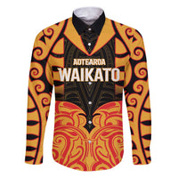 Custom Aotearoa Waikato Family Matching Puletasi and Hawaiian Shirt Maori Pattern New Zealand - Polynesian Pride