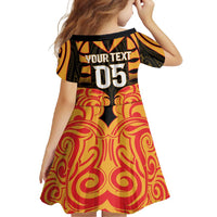 Custom Aotearoa Waikato Family Matching Tank Maxi Dress and Hawaiian Shirt Maori Pattern New Zealand - Polynesian Pride