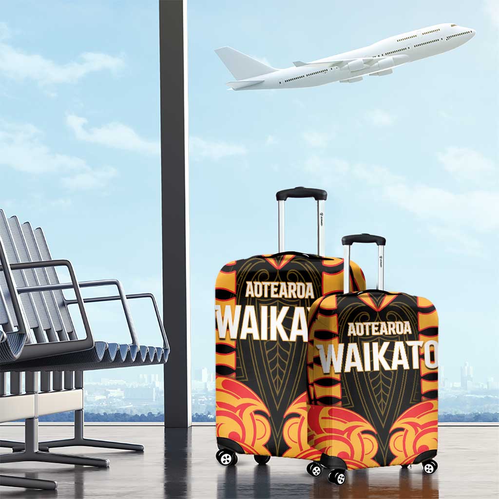Aotearoa Waikato Luggage Cover Maori Pattern New Zealand - Polynesian Pride