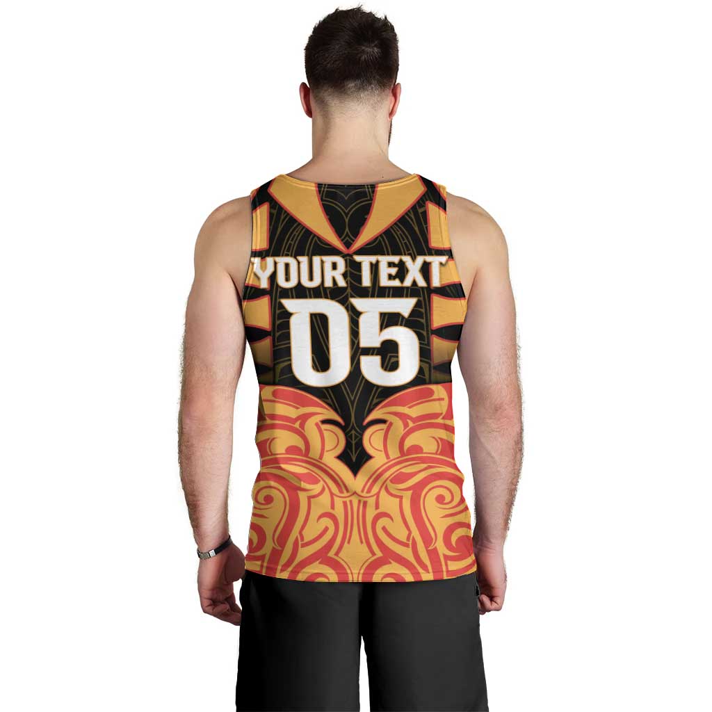 Custom Aotearoa Waikato Men Tank Top Maori Pattern New Zealand DT05 - Polynesian Pride