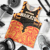 Custom Aotearoa Waikato Men Tank Top Maori Pattern New Zealand DT05 - Polynesian Pride
