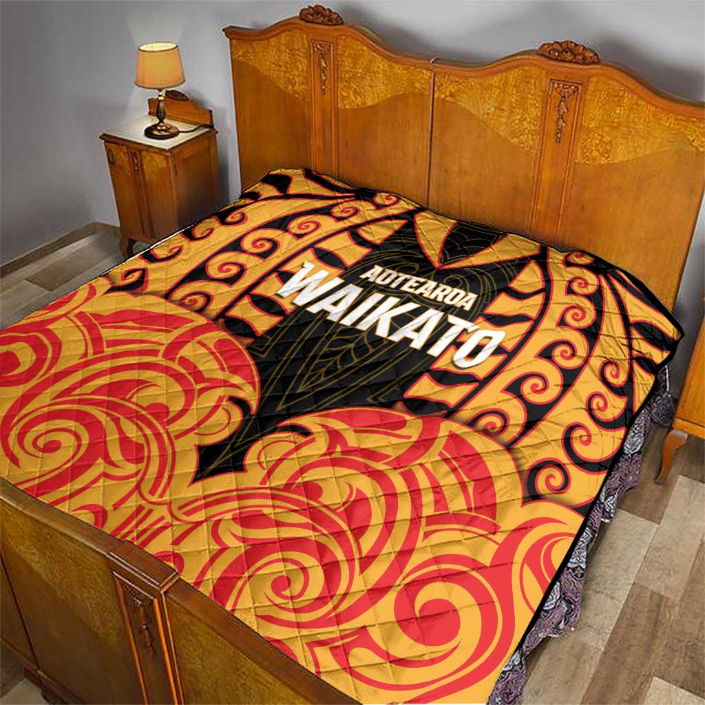 Aotearoa Waikato Quilt Maori Pattern New Zealand - Polynesian Pride