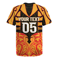 Custom Aotearoa Waikato Rugby Jersey Maori Pattern New Zealand - Polynesian Pride