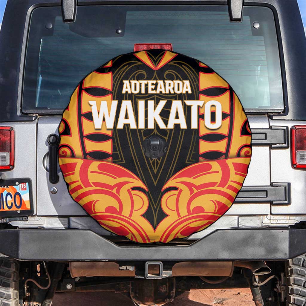 Aotearoa Waikato Spare Tire Cover Maori Pattern New Zealand - Polynesian Pride