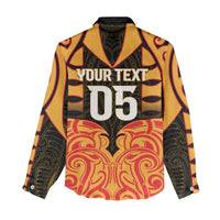 Custom Aotearoa Waikato Women Casual Shirt Maori Pattern New Zealand - Polynesian Pride