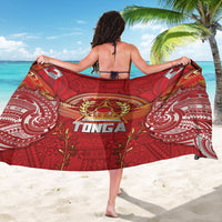 Tonga King's Birthday Sarong Gold Royal Crown Tribal Patterns