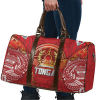 Tonga King's Birthday Travel Bag Gold Royal Crown Tribal Patterns