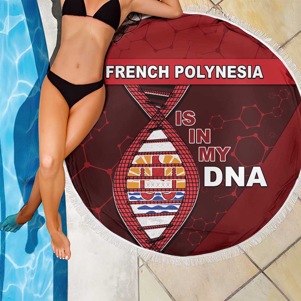 French Polynesia Is In My DNA Beach Blanket DT05 - Polynesian Pride