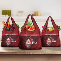 French Polynesia Is In My DNA Grocery Bag DT05 3-pack One Size Red - Polynesian Pride