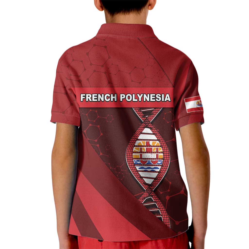 French Polynesia Is In My DNA Kid Polo Shirt - Polynesian Pride