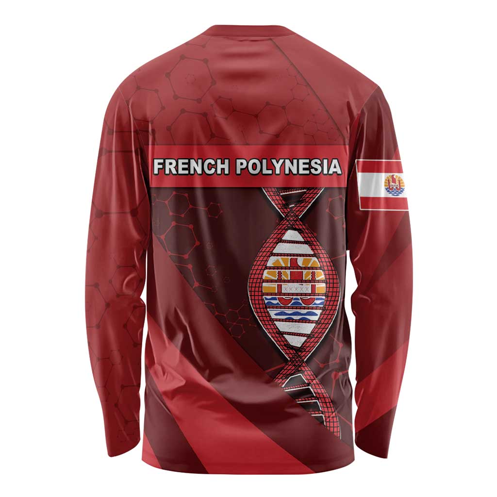 French Polynesia Is In My DNA Long Sleeve Shirt DT05 - Polynesian Pride