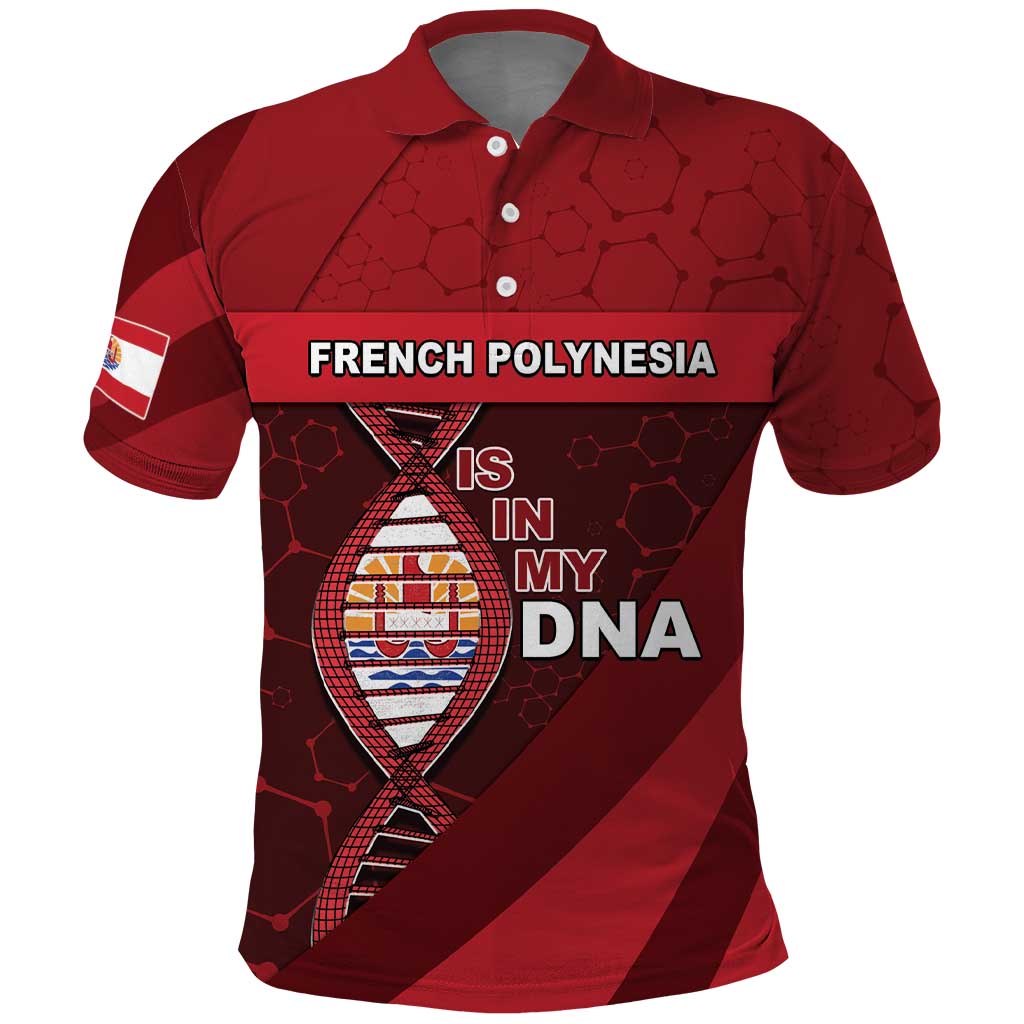 French Polynesia Is In My DNA Polo Shirt - Polynesian Pride